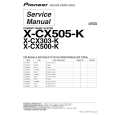 PIONEER X-CX505-K/GFXJ Manual de Servicio