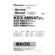 PIONEER KEX-M8647ZT-91 Manual de Servicio