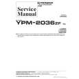 PIONEER YPM2036 Manual de Servicio