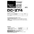 PIONEER DC-Z74 Manual de Servicio