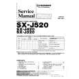 PIONEER SXJ520 Manual de Servicio