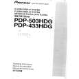 PIONEER PDP503 Manual de Usuario