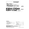 PIONEER KEH1730 X1M/EW Manual de Servicio