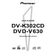 PIONEER DVDV630 Manual de Usuario