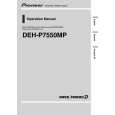 PIONEER DEHP7550MP Manual de Usuario
