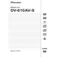 PIONEER DV-610AV-S/TTXZT Manual de Usuario