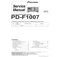 PIONEER PDF1007 II Manual de Servicio