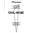 PIONEER DVL919 Manual de Usuario