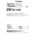 PIONEER DWS114X Manual de Servicio