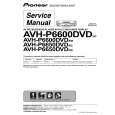PIONEER AVH-P6650DVD/RC Manual de Servicio