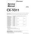 PIONEER CX1011 Manual de Servicio