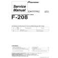 PIONEER F208 Manual de Servicio