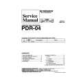 PIONEER PDR04 Manual de Servicio