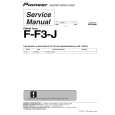 PIONEER F-F3-J/WYXCN5 Manual de Servicio