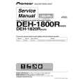 PIONEER DEH-1800R/XU/EW Manual de Servicio