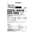 PIONEER CDXP616 Manual de Servicio