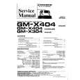 PIONEER GMX304 Manual de Servicio