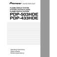 PIONEER PDP-433HDE Manual de Usuario