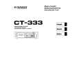 PIONEER CT-333 Manual de Usuario