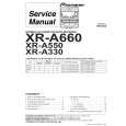 PIONEER XRA550 I Manual de Servicio
