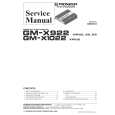 PIONEER GM-X1022X1R Manual de Servicio