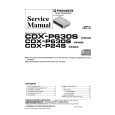 PIONEER CDXP630S X1N/EW Manual de Servicio
