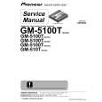 PIONEER GM-510T Manual de Servicio