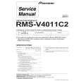 PIONEER RMSV4011 Manual de Servicio