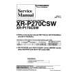 PIONEER XRP170CSW Manual de Servicio