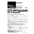 PIONEER CT-P710WR Manual de Servicio