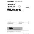 PIONEER CDV61FM Manual de Servicio