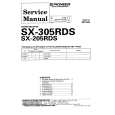 PIONEER SX305RDS Manual de Servicio