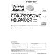 PIONEER CDXP2050VC/VN/VS Manual de Servicio