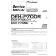 PIONEER DEHP700 Manual de Servicio