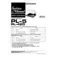 PIONEER PL420 Manual de Servicio