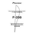 PIONEER F-208/SF Manual de Usuario