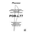 PIONEER PDR-L77/MYXJ Manual de Usuario