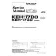 PIONEER KEH1700 Manual de Servicio