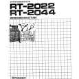 PIONEER RT-2022 Manual de Usuario