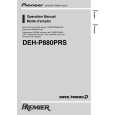 PIONEER DEH-P880PRS/XN/UC Manual de Usuario