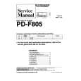 PIONEER PDF805 Manual de Servicio