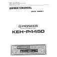 PIONEER KEHP4450 Manual de Usuario