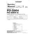PIONEER PDS904/G Manual de Servicio