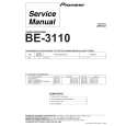 PIONEER BE3110 Manual de Servicio