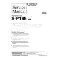 PIONEER SP165 XEP Manual de Servicio