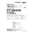 PIONEER CT-S540 Manual de Servicio