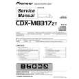 PIONEER CDXM8317ZT Manual de Servicio