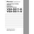 PIONEER VSX-D511-K Manual de Usuario