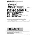 PIONEER DEH-281MP/X1P/EW5 Manual de Servicio