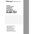 PIONEER DJM-707 Manual de Usuario